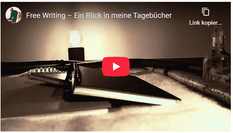 Video einblick in meine Tagebücher