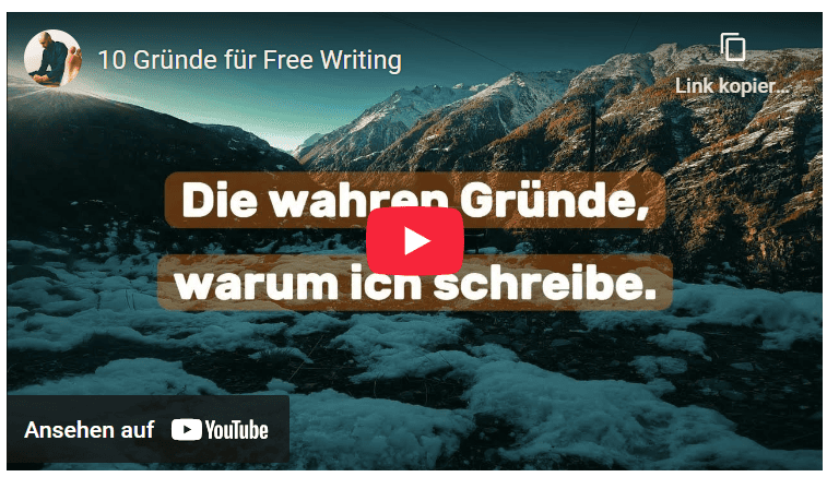 10 gründe warum ich schreibe