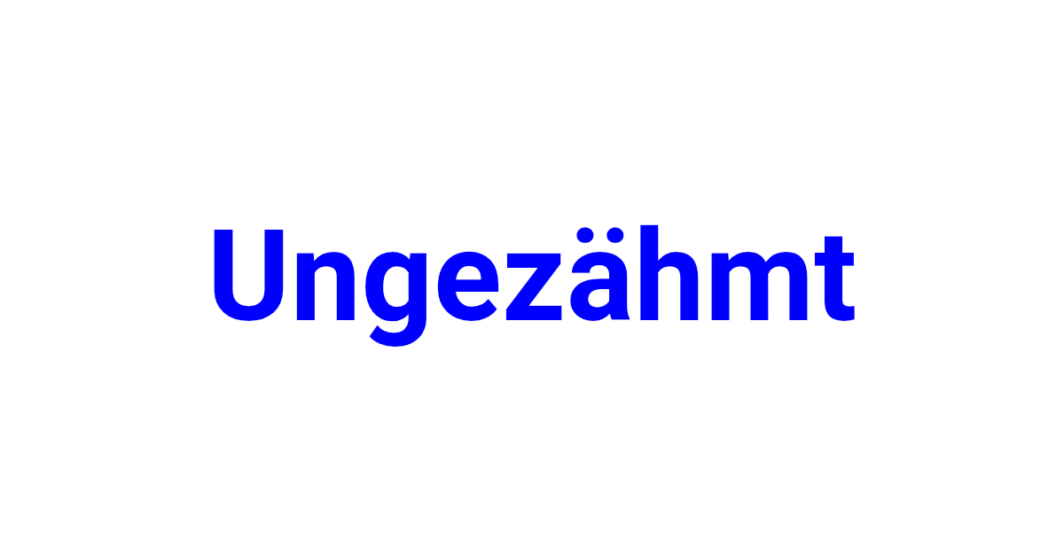 Die eine und einzige Blog-Regel