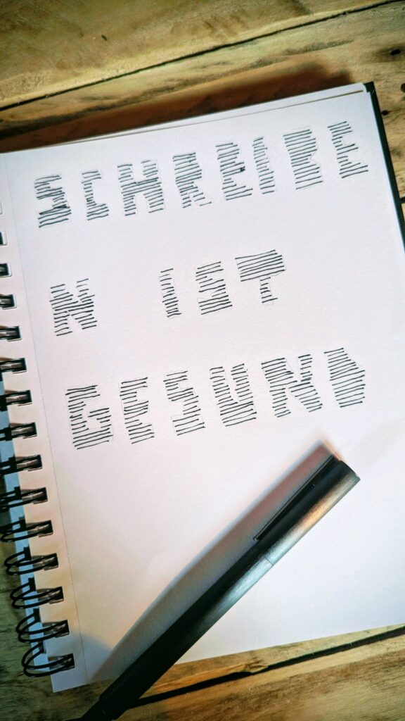 Schaubild persönliches Schreiben