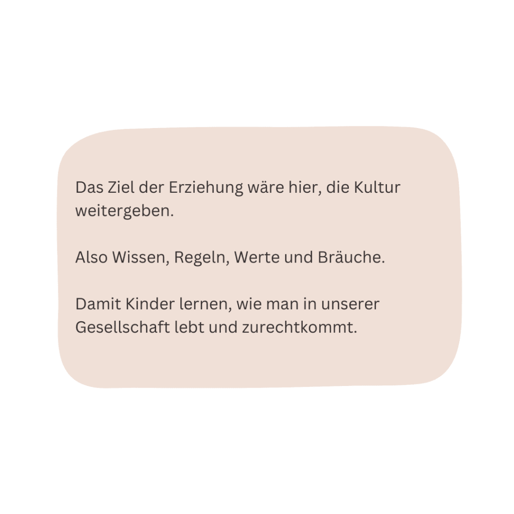 Entwicklung und Erziehung als Vermittlung